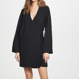 Ganni Pinstripe Blazer Dress / Size 38